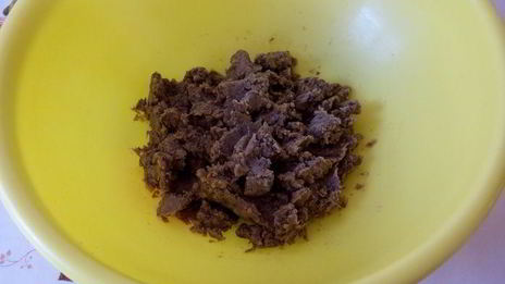 постный хлеб с чечевицей и жареным луком