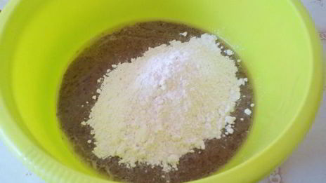 постный хлеб с чечевицей и жареным луком