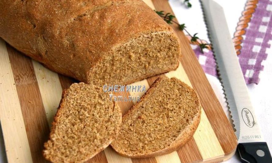 Рецепт ржаной хлеб на квасе с розмарином