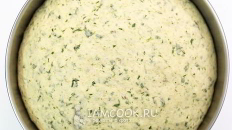 шпинатный хлеб с цельнозерновой мукой в духовке