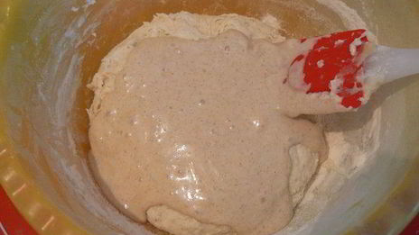 сырный хлеб на пшеничной закваске