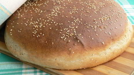 цельнозерновой пшеничный хлеб на опаре