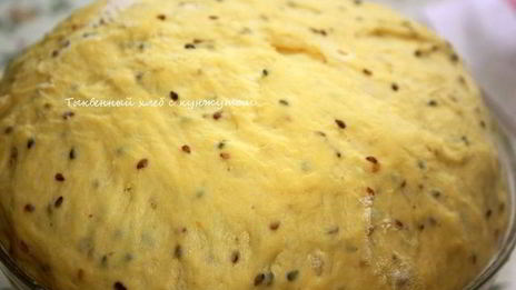 тыквенный хлеб с кунжутом