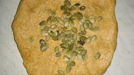 тыквенный хлеб с цельнозерновой мукой