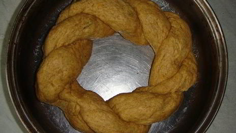 тыквенный хлеб с цельнозерновой мукой