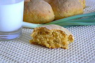 Тыквенный хлебушек с овсяными хлопьями