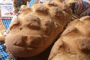 Заварной хлеб с рисовой мукой