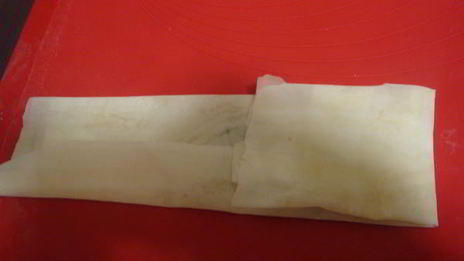 хрустящие конвертики с шоколадом