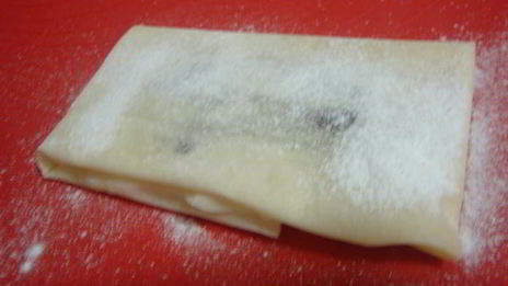 хрустящие конвертики с шоколадом