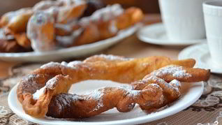 Хворост на ряженке