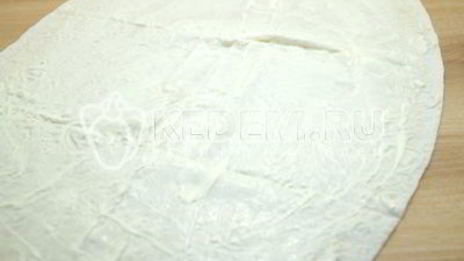 быстрая закуска из лаваша