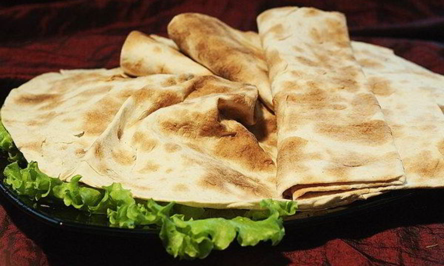 Рецепт домашний тонкий лаваш на сковороде