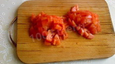 фаршированный овощами лаваш в духовке