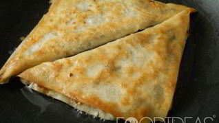 Горячая закуска из лаваша