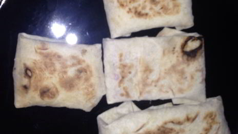 кентельки из лаваша с крабовым салатом