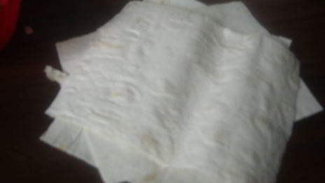 корзиночки из лаваша с беконом, сыром и сладкой паприкой