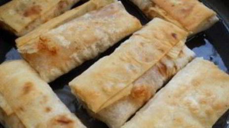 лаваш обжаренный с начинкой