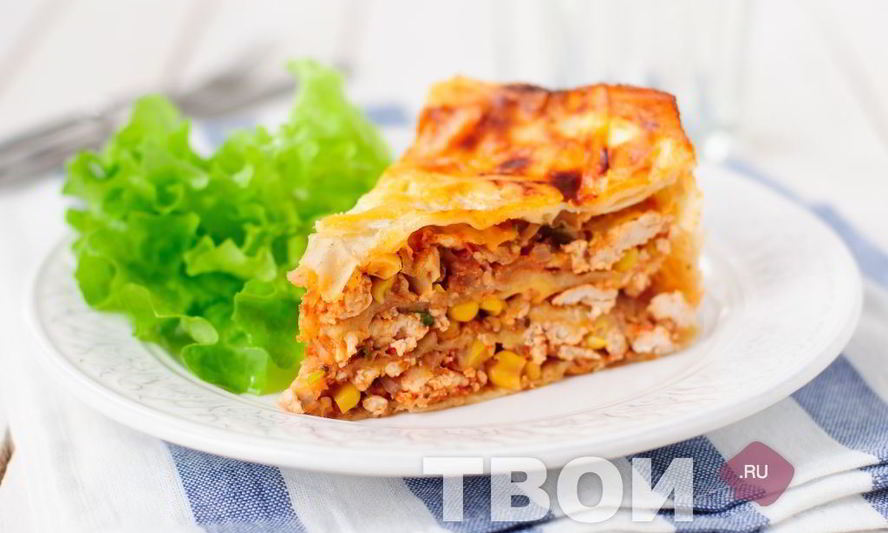 Рецепт лаваш с фаршем