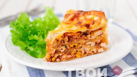 лаваш с фаршем