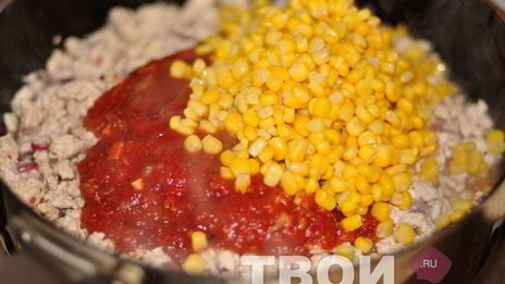 лаваш с фаршем