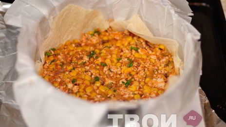 лаваш с фаршем