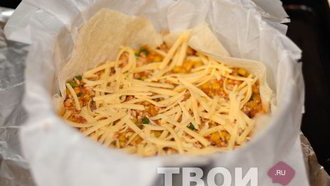 лаваш с фаршем