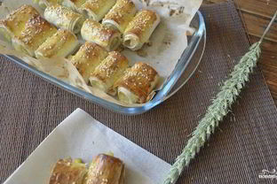 Лаваш с картофельным пюре