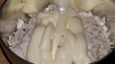 лаваш с курицей и сыром