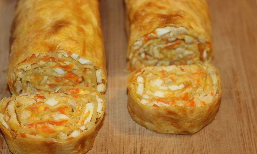 Рецепт лаваш с курицей