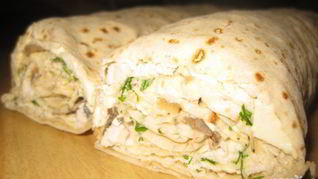 Лаваш с майонезом