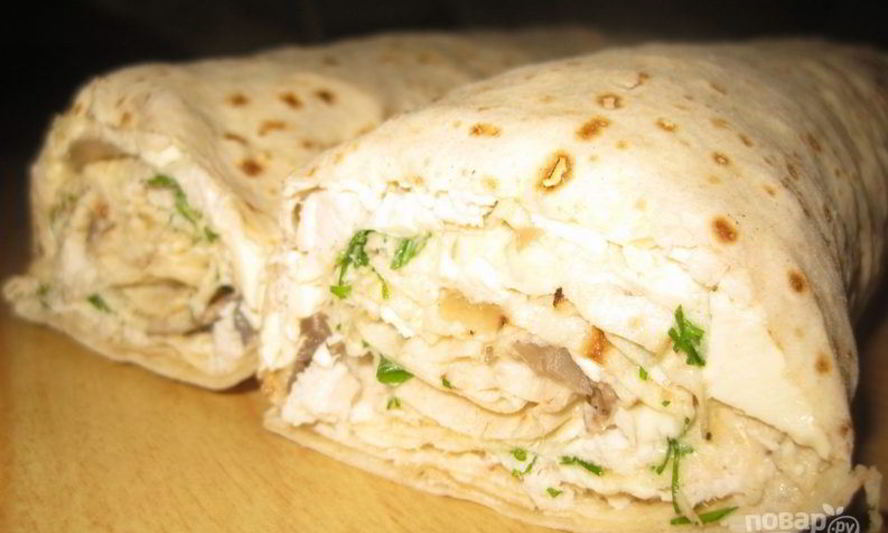 Рецепт лаваш с майонезом