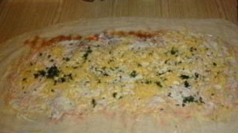 лаваш с морковью по-корейски