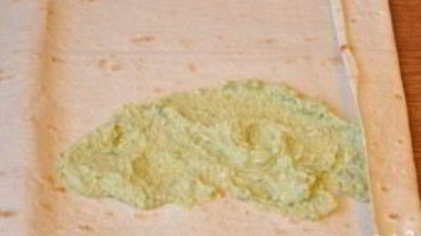 лаваш с овощной начинкой