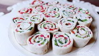 Лаваш с перцем