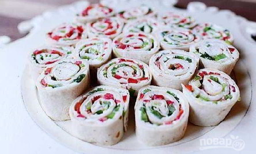 Рецепт лаваш с перцем