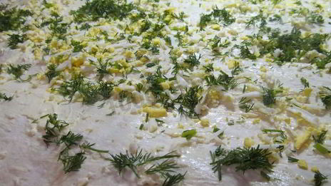 лаваш с плавленым сыром