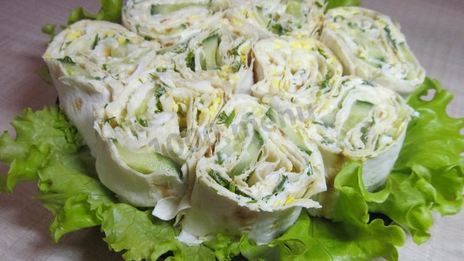 лаваш с плавленым сыром