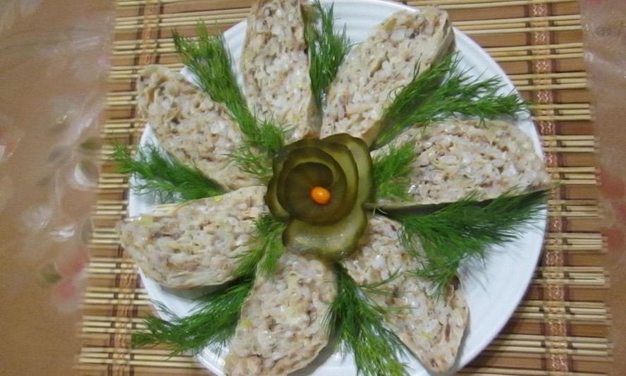 Рецепт лаваш с рисом