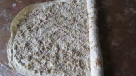 лаваш с рисом