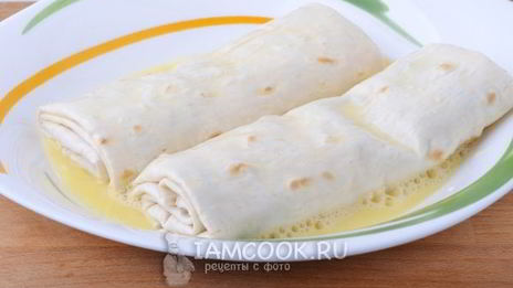 лаваш с сыром на сковороде