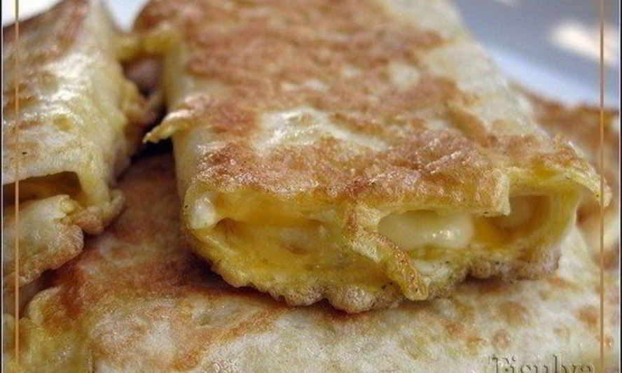 Рецепт лаваш с сыром в яйце