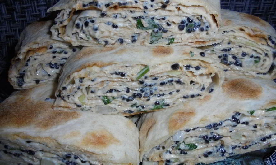 Рецепт лаваш с тунцом консервированным