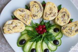 Лаваш со шпротами