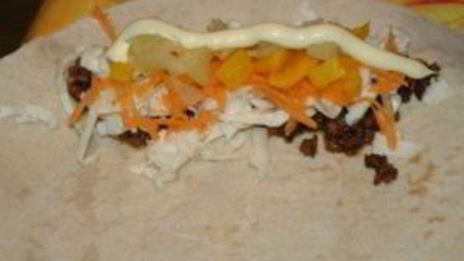 лаваш в микроволновке