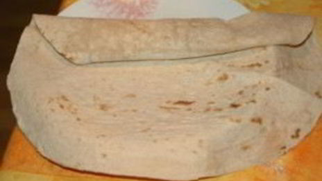 лаваш в микроволновке