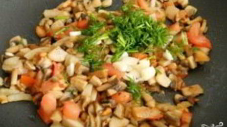 рулетики из лаваша с грибами