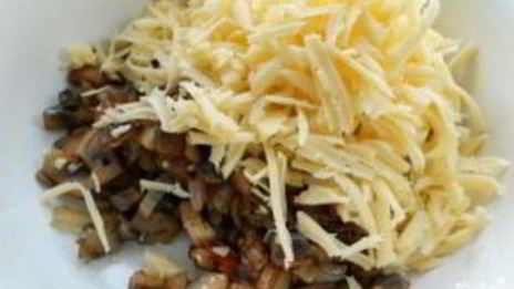 рулетики из лаваша с грибами