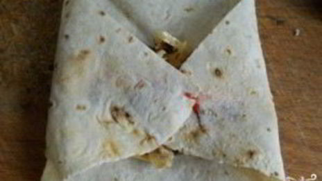 рулетики из лаваша с грибами