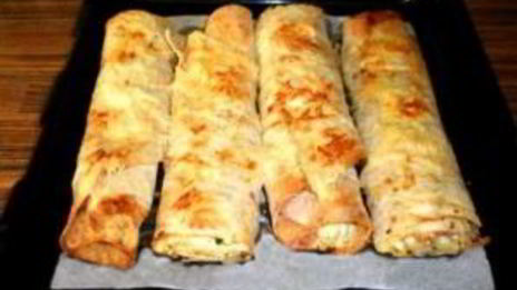 рулеты из лаваша с морковкой