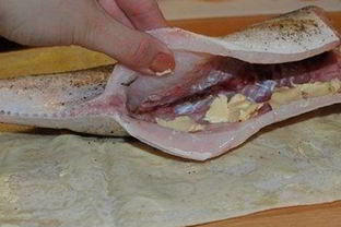 Рыба, запеченная в лаваше